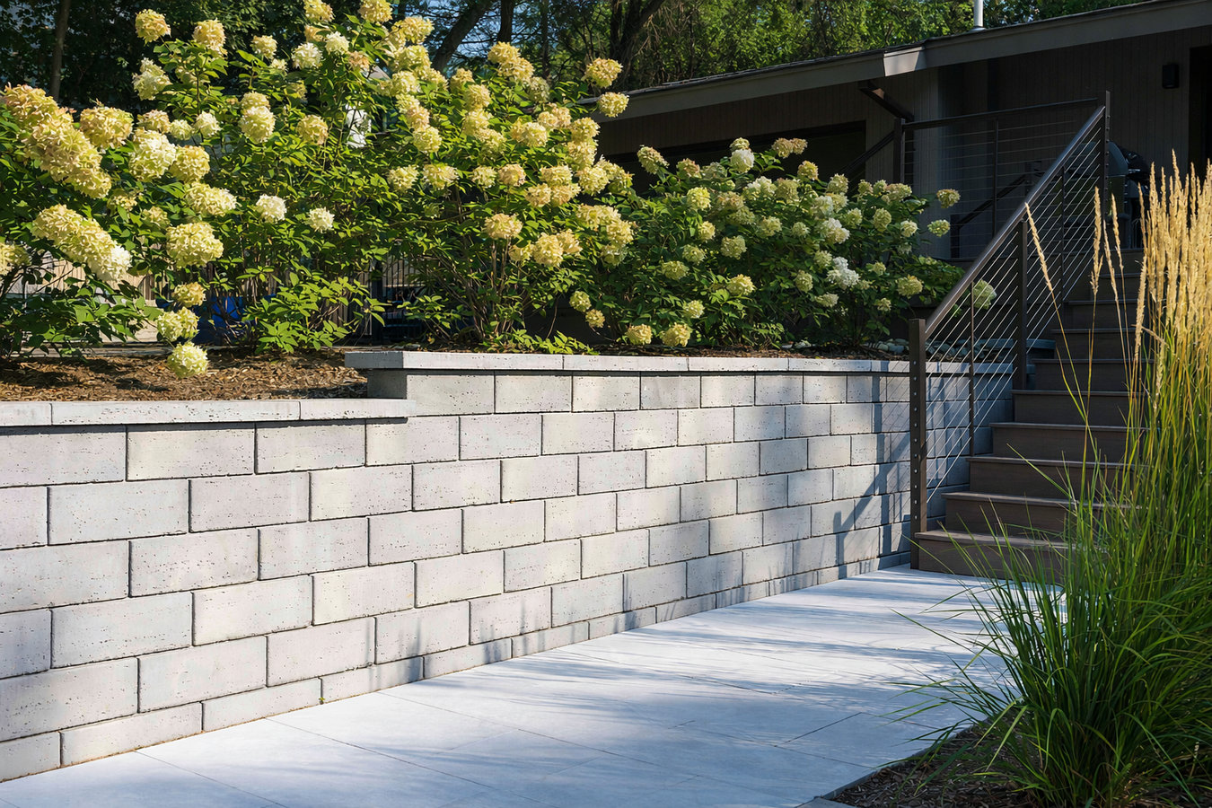 Concrete block walls in Spring Hill, FL